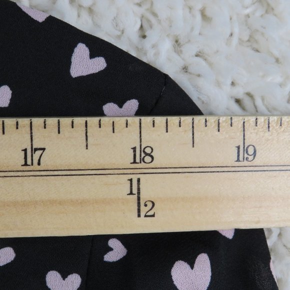 H&M*‎ Women's Long Sleeve Boat Neck Elastic Hem/Cuffs Pullover Blouse~ Size 8 - Picture 6 of 10